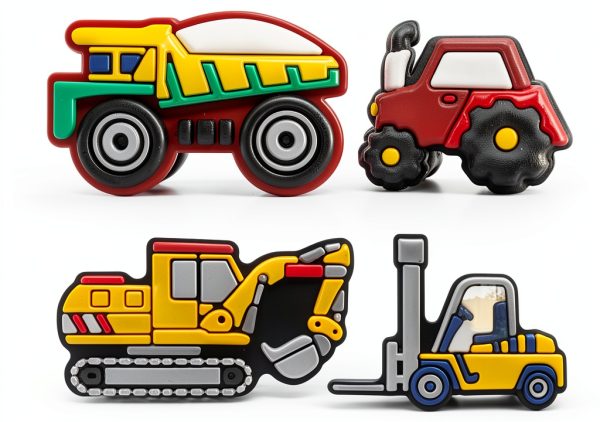 Sports Car Video Game Shoe Charms for Boys Girls-7