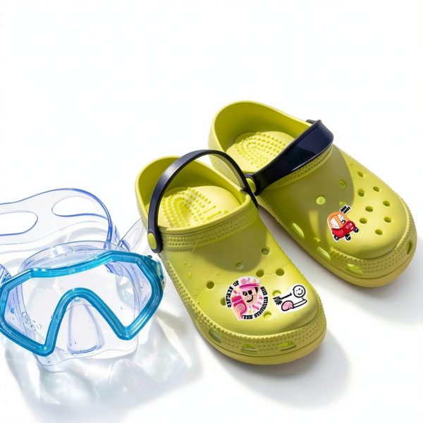 Funny Shoe Charms 24PC Pavo Waterproof PVC Unisex-5