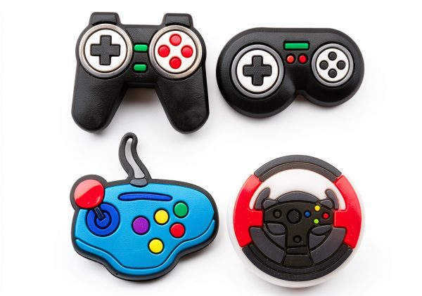 Sports Car Video Game Shoe Charms for Boys Girls-4