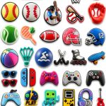 Pavo Charms Set for Shoes Waterproof PVC-0