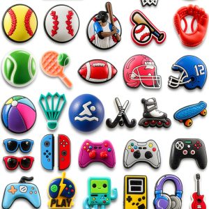 Pavo Charms Set for Shoes Waterproof PVC-0