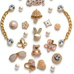 Golden Shoe Charms for Women-0