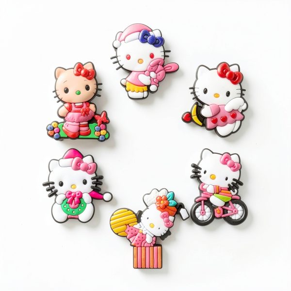 Shoe Decoration Charms by CharmCo PVC Cute Design-2