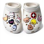 Cartoon Animal Shoe Charms Pavo PVC Pack 10-0
