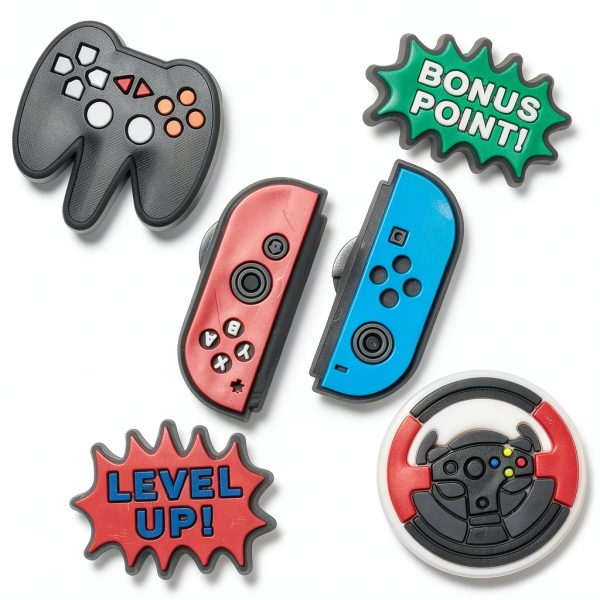 Shoe Charms Game Set PVC Durable Unisex Design-2