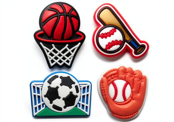 Sports Car Video Game Shoe Charms for Boys Girls-2