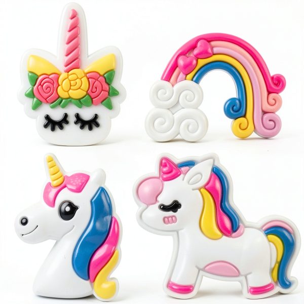 Girls Shoe Charms Waterproof PVC U003-3