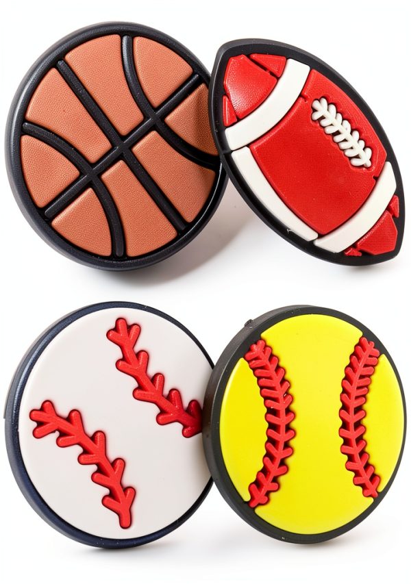 Pavo Charms Set for Shoes Waterproof PVC-1
