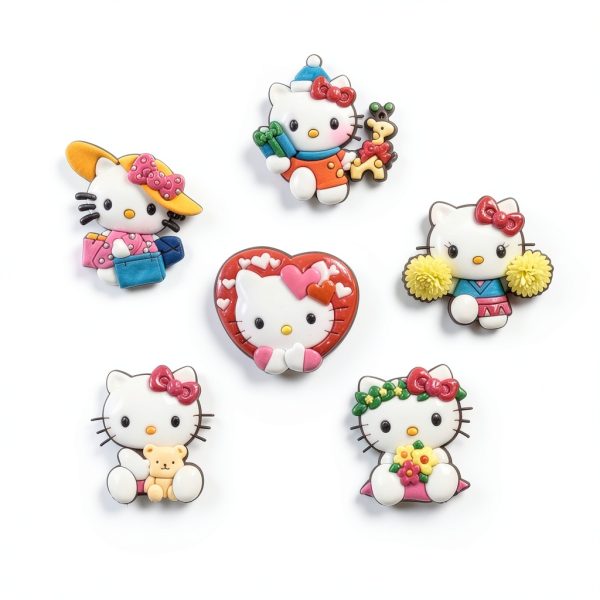 Shoe Decoration Charms by CharmCo PVC Cute Design-4
