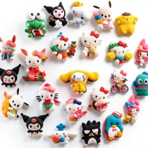 Shoe Decoration Charms by CharmCo PVC Cute Design-0