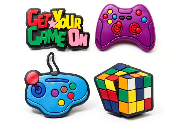 Video Game Shoe Charms for Kids by Pavo-1
