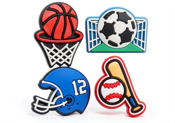 Pavo Charms Set for Shoes Waterproof PVC-2