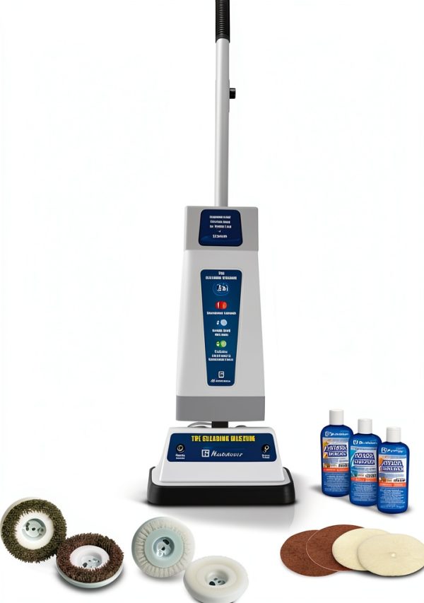 Koblenz Shampooer Floor Cleaner P-820 B 1100 RPM Motor 120oz Tank-0