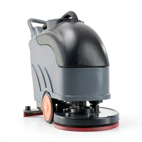 SUNMAX 22" Auto Floor Scrubber Dryer Walk‑Behind with LiFePO4 Battery-3