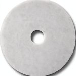 3M 20-Inch POL Floor Pad 20in White Plastic Pad for Floor Polishers-0
