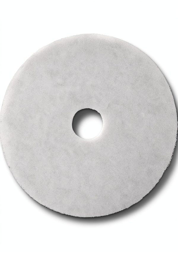 3M 20-Inch POL Floor Pad 20in White Plastic Pad for Floor Polishers-0