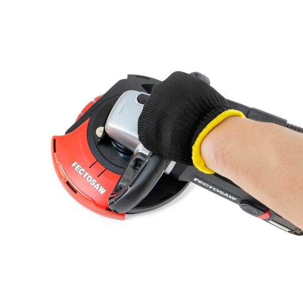 7-Inch Concrete Grinder with 15AMP Motor & Dust Shroud, Electric Floor Polisher with Diamond Grinding Wheel for Concrete, Wall & Surface Grinding-11