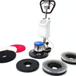 Industrial 17" Floor Buffer Polisher Farag Janitorial 1200W Metal Body-0