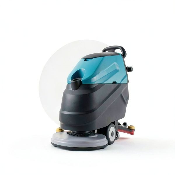 Walk Behind Commercial Floor Scrubber KARHDIR 22in Blue TSW-XDJ-C7-7