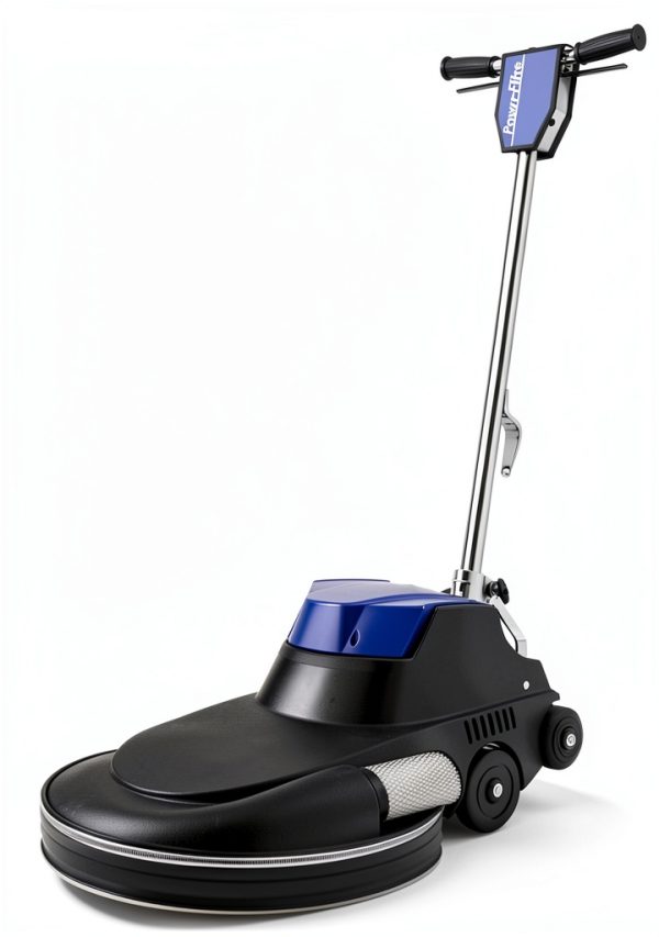 Powr-Flite NM2000DC Electric Burnisher with Dust Control, 20" 2000 RPM-0