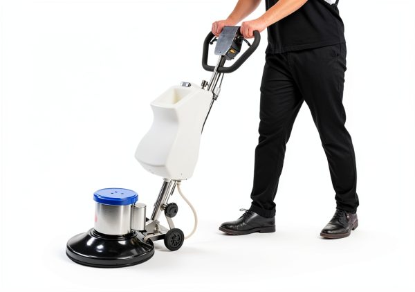 Industrial 17" Floor Buffer Polisher Farag Janitorial 1200W Metal Body-1