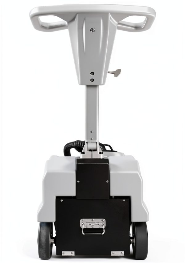 Foldable Walk Behind Floor Scrubber Machine, Hand Push Scrubber Machine, 17 L Sewage Tank, 180 RPM, Battery Powered for Office Restaurant Industrial Commercial-8