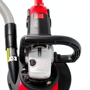 7-Inch Concrete Grinder with 15AMP Motor & Dust Shroud, Electric Floor Polisher with Diamond Grinding Wheel for Concrete, Wall & Surface Grinding-0